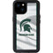Michigan State University Spartans Jersey iPhone 15 Plus Waterproof Case